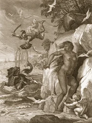Perseus Delivers Andromeda from the Sea Monster